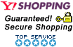 Click here to see our Yahoo Shopping Rating!